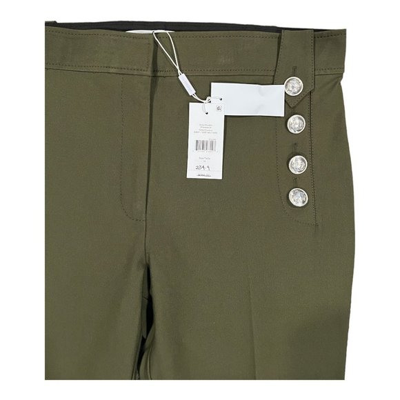 Derek Lam 10 Crosby Robertson Crop Flare Sailor Pants - Picture 5 of 7